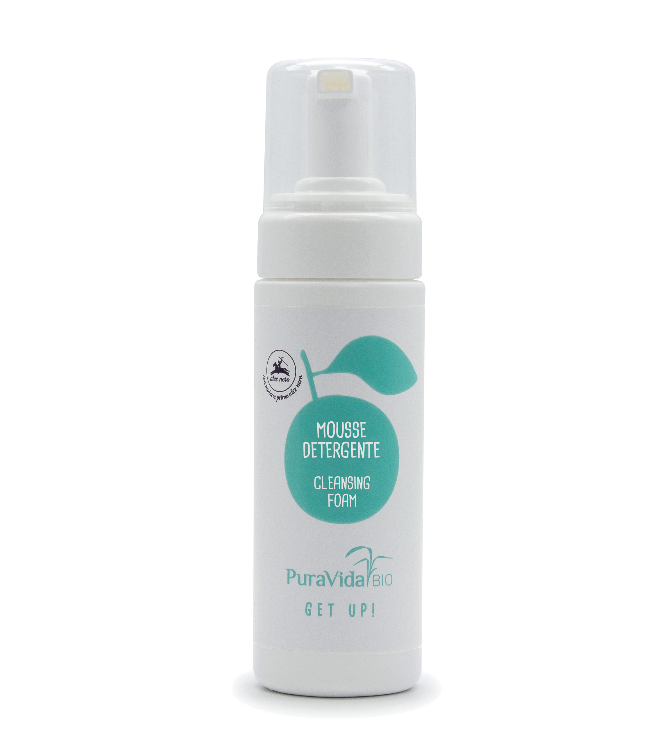 Mousse detergente per tutti i tipi di pelle